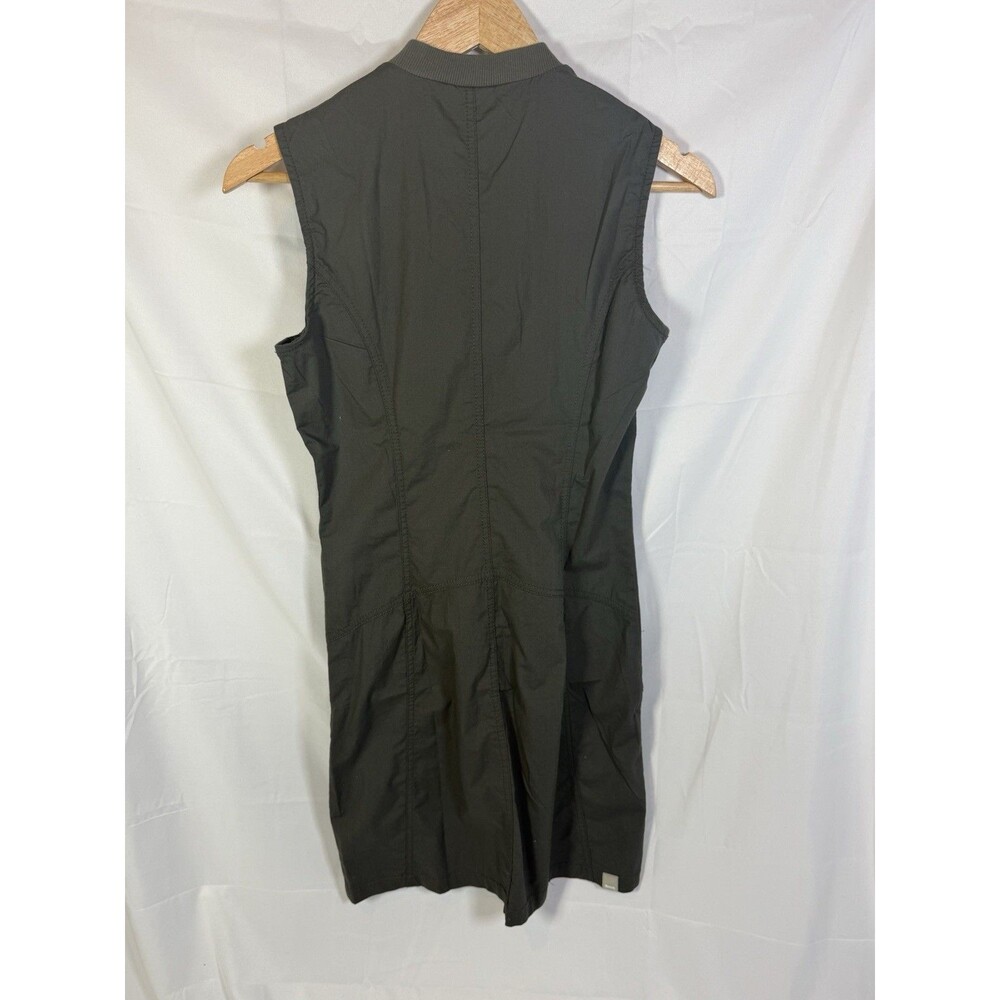 Bench Sleeveless Zip Front Lightweight Mini Dress Dark Grey Size Small - Picture 7 of 8